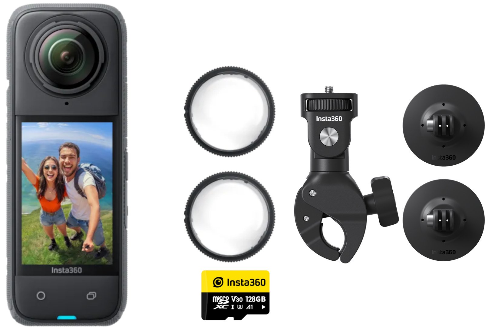 Insta360 X4 Motosiklet Kamera Kit