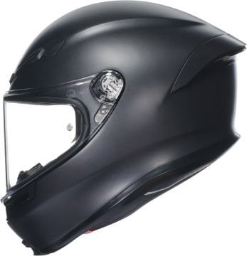 AGV K6 S Mat Siyah Kapalı Kask