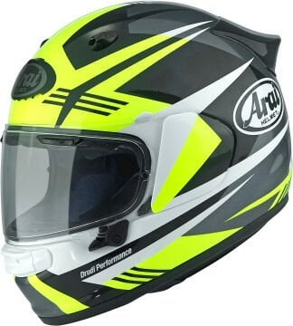 Arai Quantic Mark Yellow Kapalı Kask