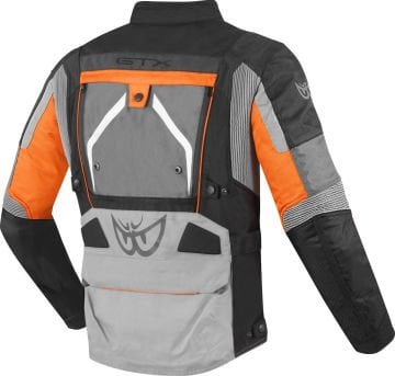 Berik Safari Waterproof 3in1 Motosiklet Mont Siyah/Gri/Turuncu