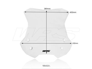 WRS Tur Tipi Ön Cam Şeffaf Suzuki V-Strom 650 Xt 2021-2024