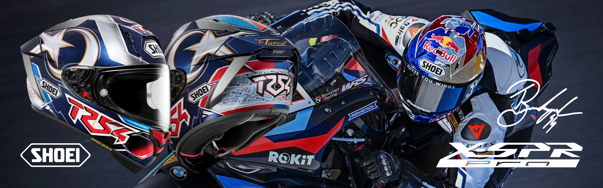 Shoei X-SPR PRO Toprak Razgatlıoğlu 2025 TC-2 Kask 